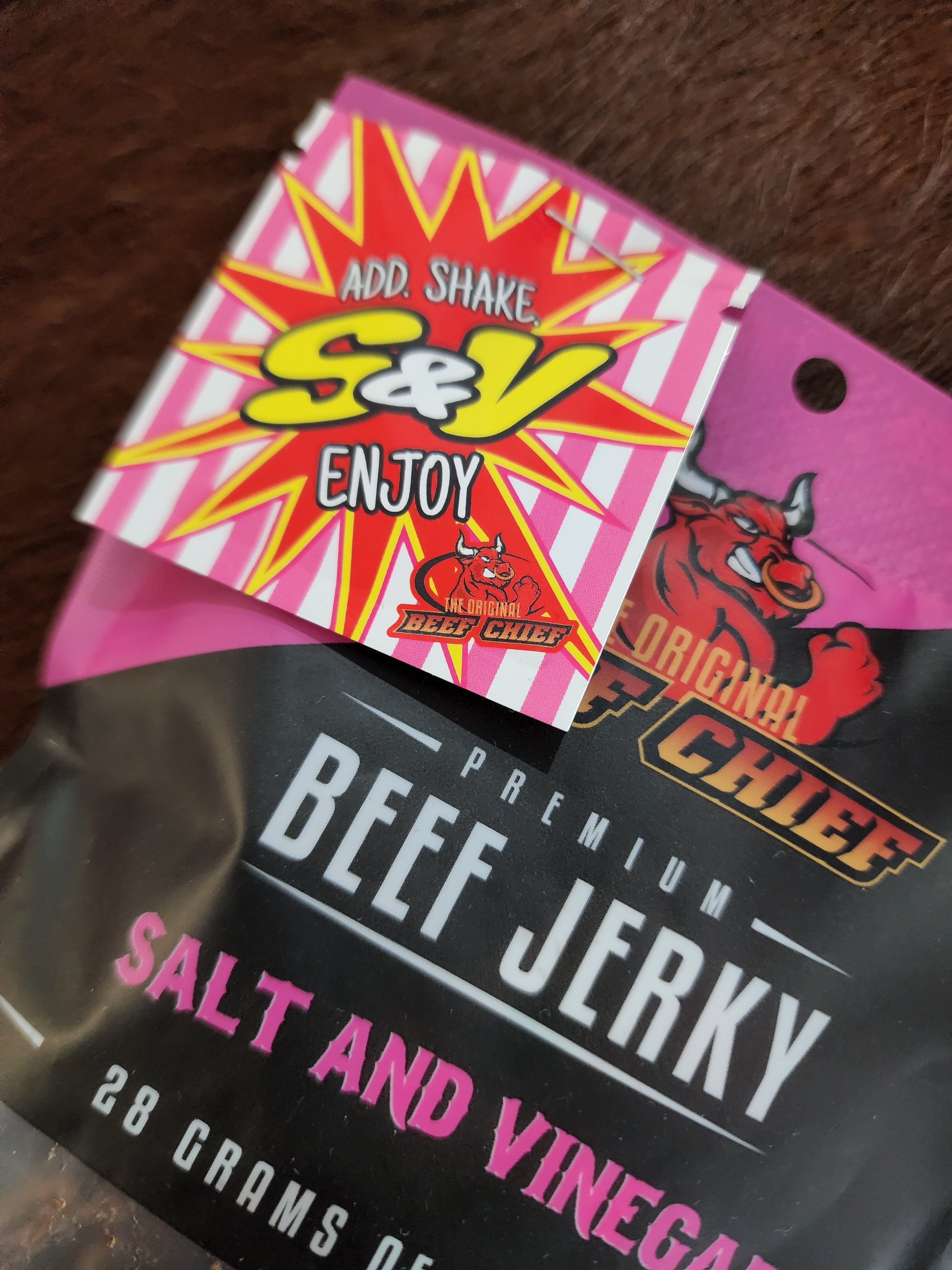 Salt and Vinegar Beef Jerky - Beef Jerky