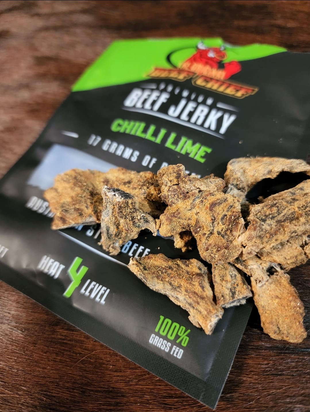 250g Beef Jerky - Chilli Lime - Beef Jerky