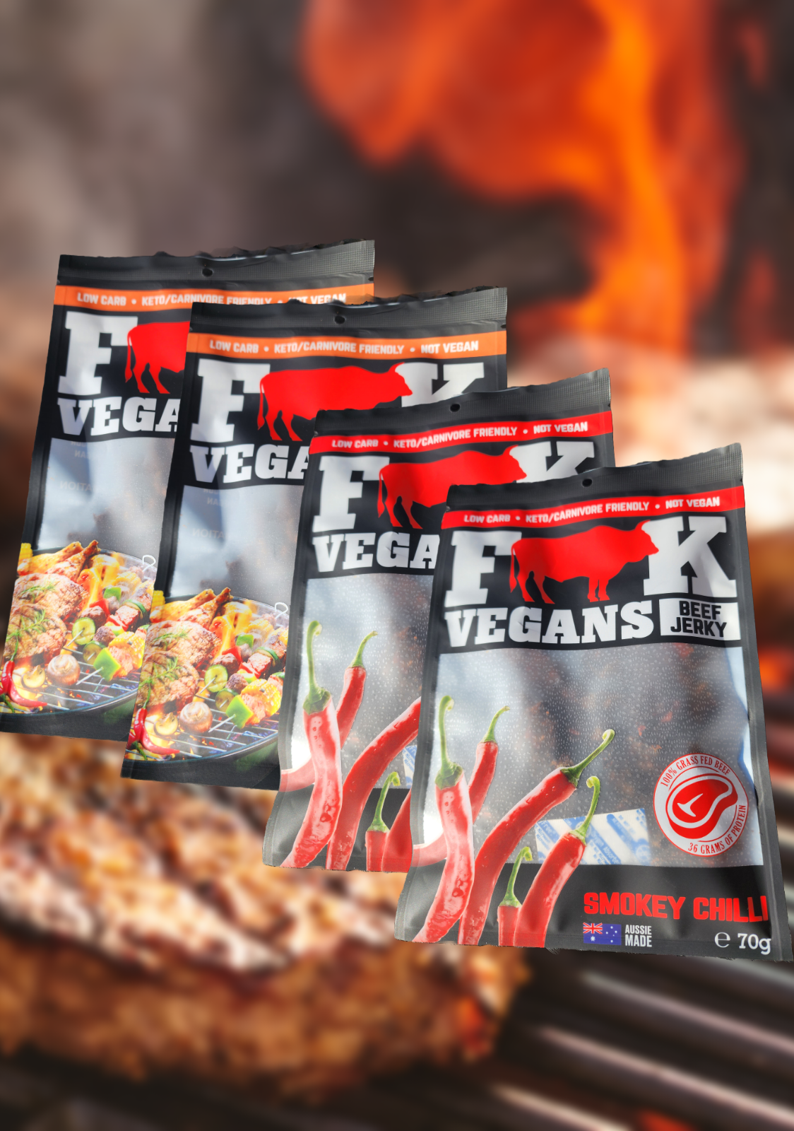 The Double Upset Pack - Beef Jerky