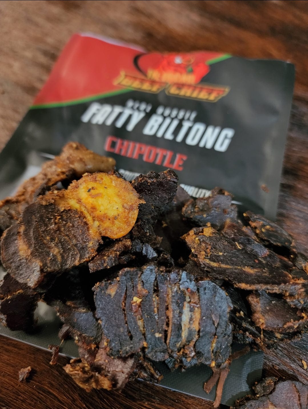 THE CHIEF’S FATTY BILTONG PACK - Beef Jerky