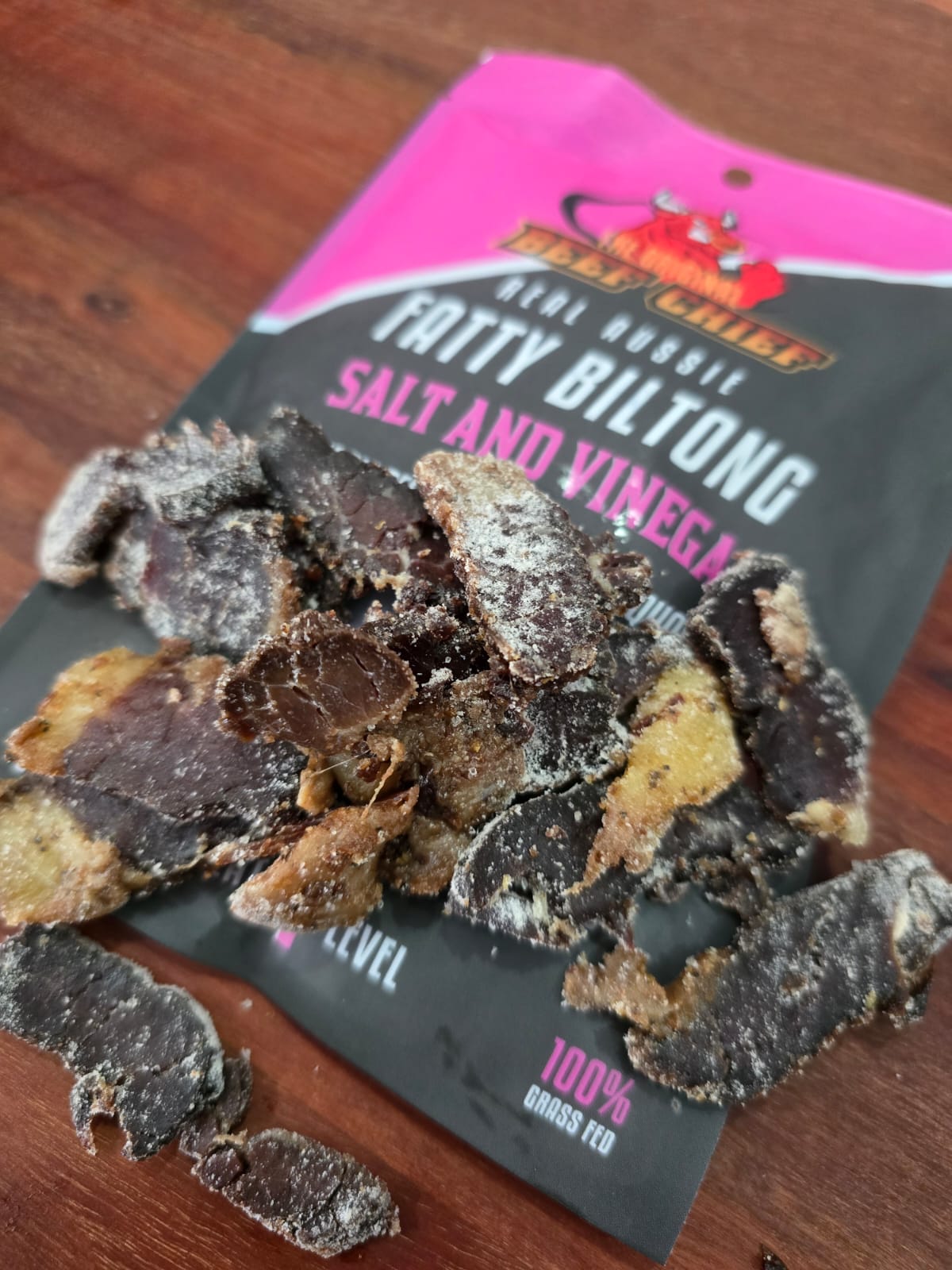 Salt and Vinegar Fatty Biltong - Biltong