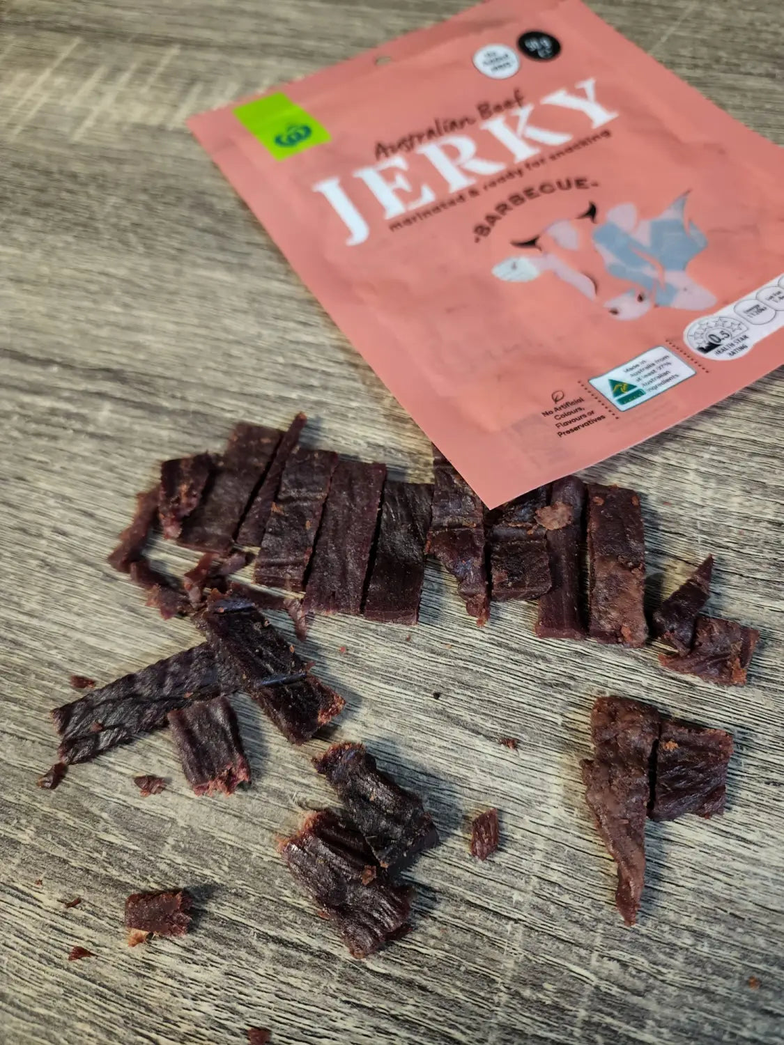 Woolworths Barbecue Beef Jerky