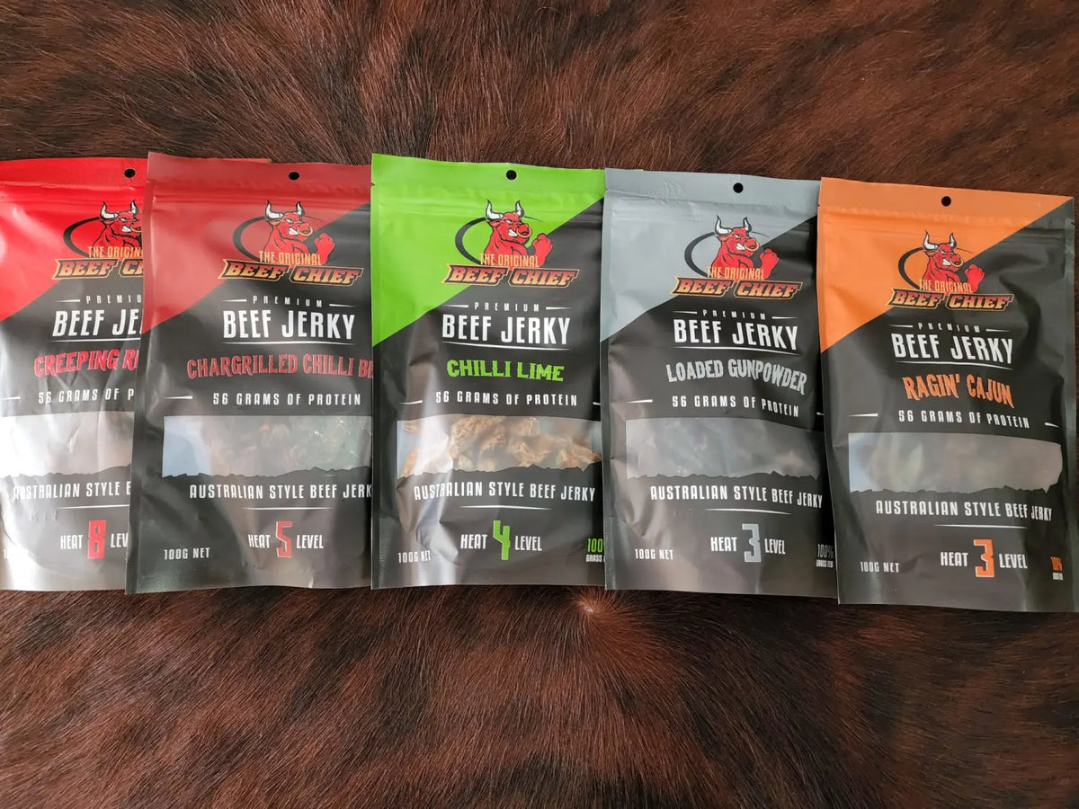 Spicy Beef Jerky, Biltong and Droewors – Original Beef Chief