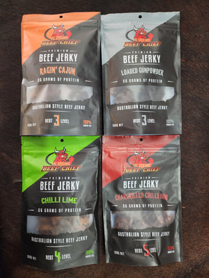 Spicy Beef Jerky Variety Pack - Beef Jerky