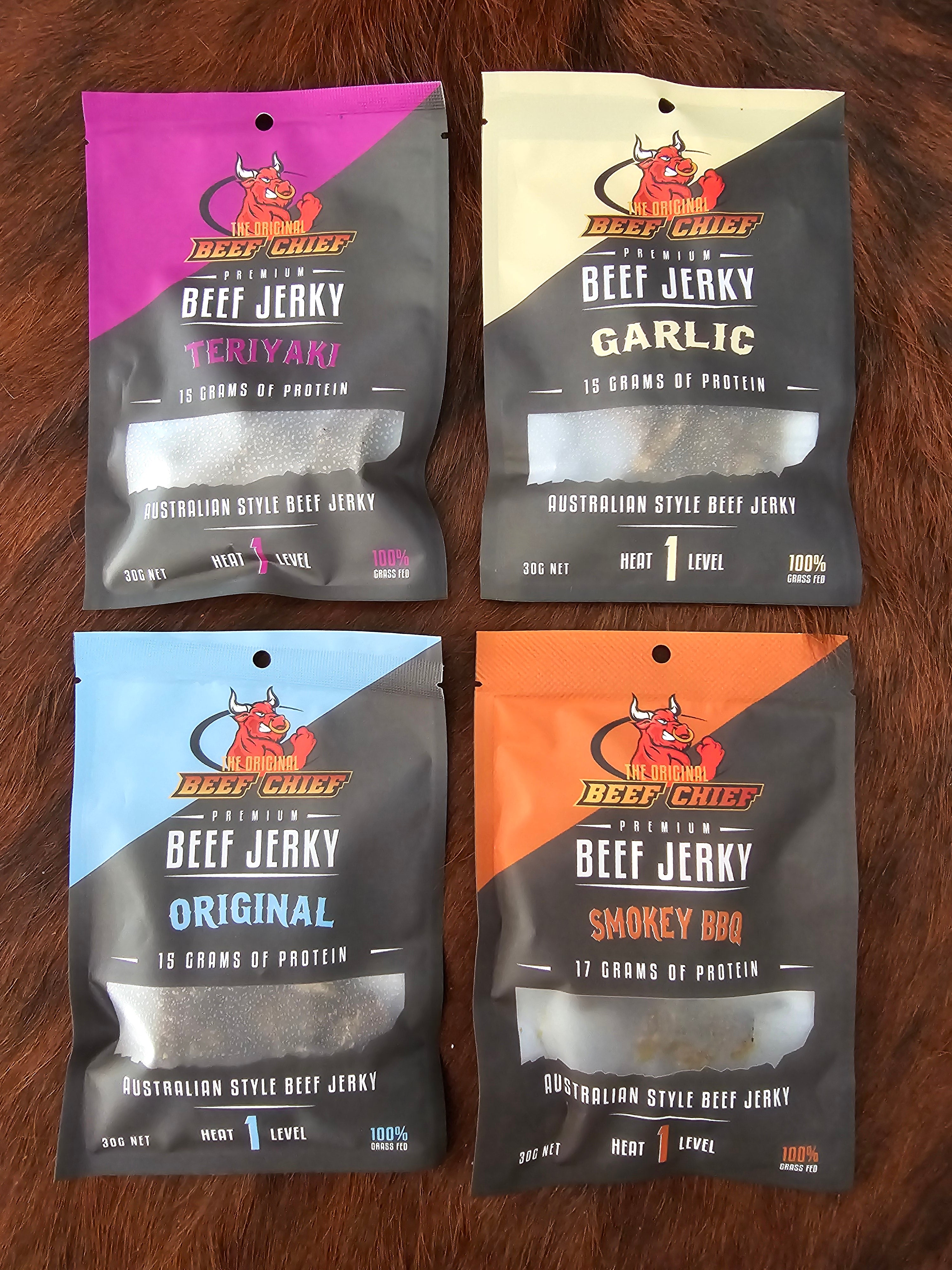 Mild Beef Jerky Variety Pack - Beef Jerky
