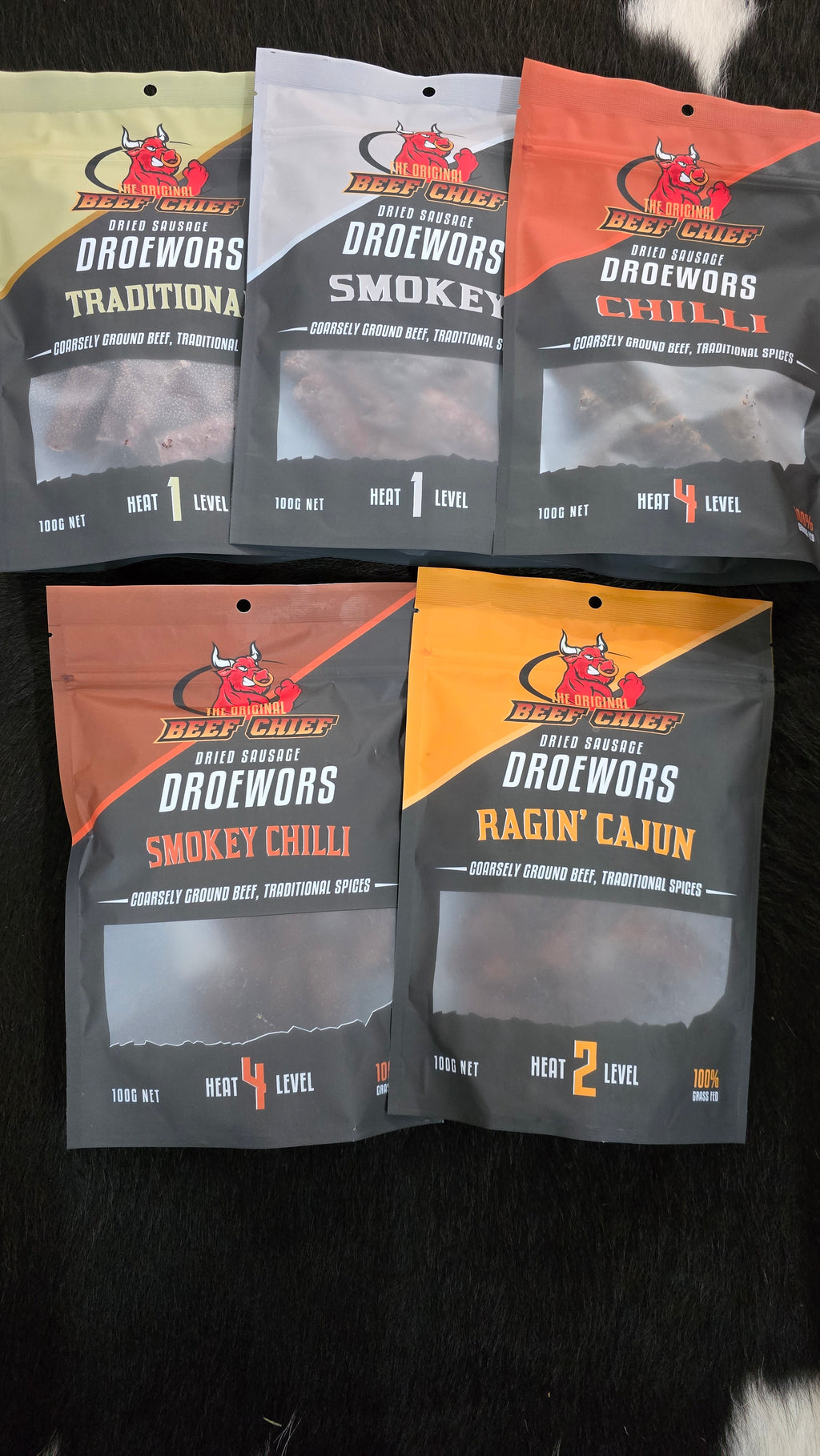 Bulk Droewors Mixed Pack - Original Beef Chief