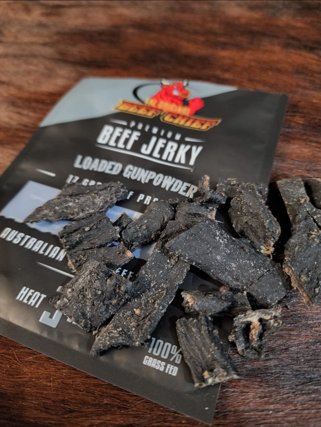 30g Beef Jerky - Loaded Gunpowder - Beef Jerky