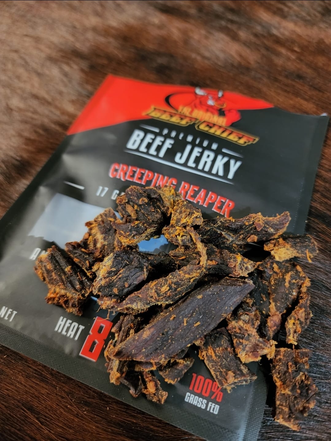 500g Creeping Reaper Beef Jerky - Original Beef Chief