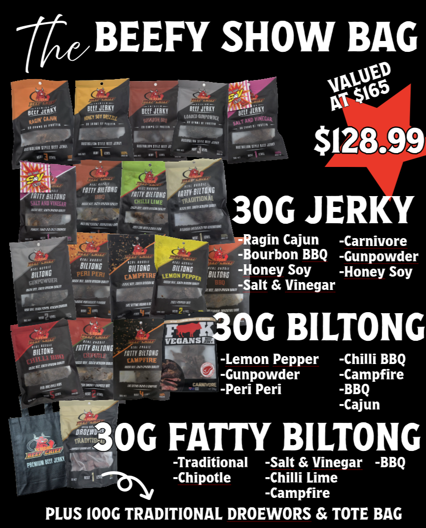 The Beef Bag Showbag