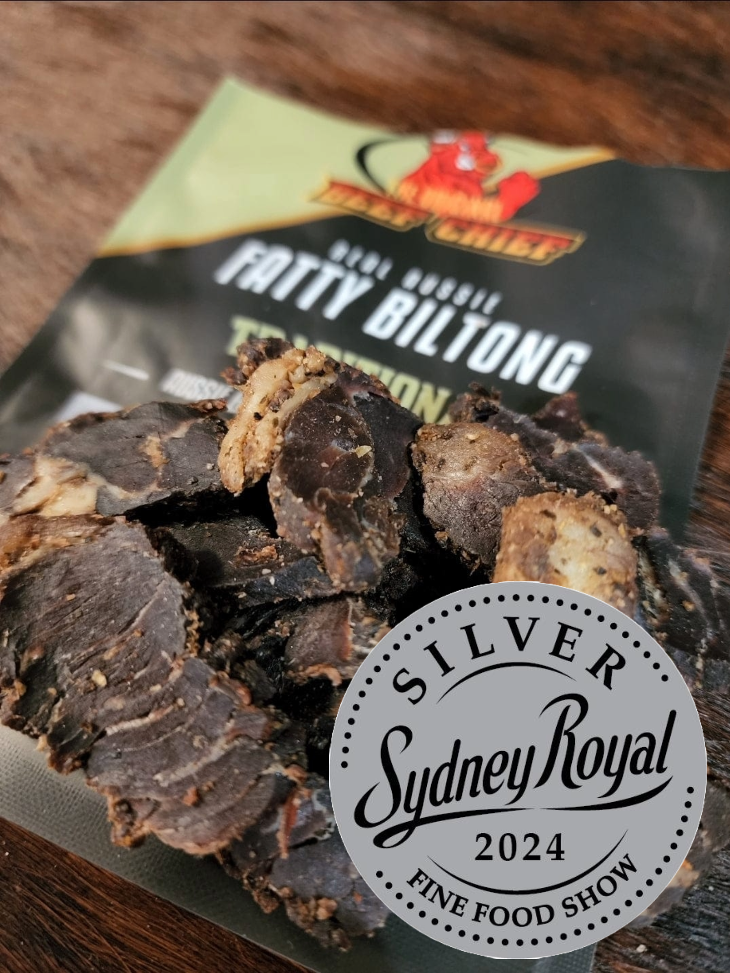 1kg Biltong - Traditional Fatty Biltong - Biltong