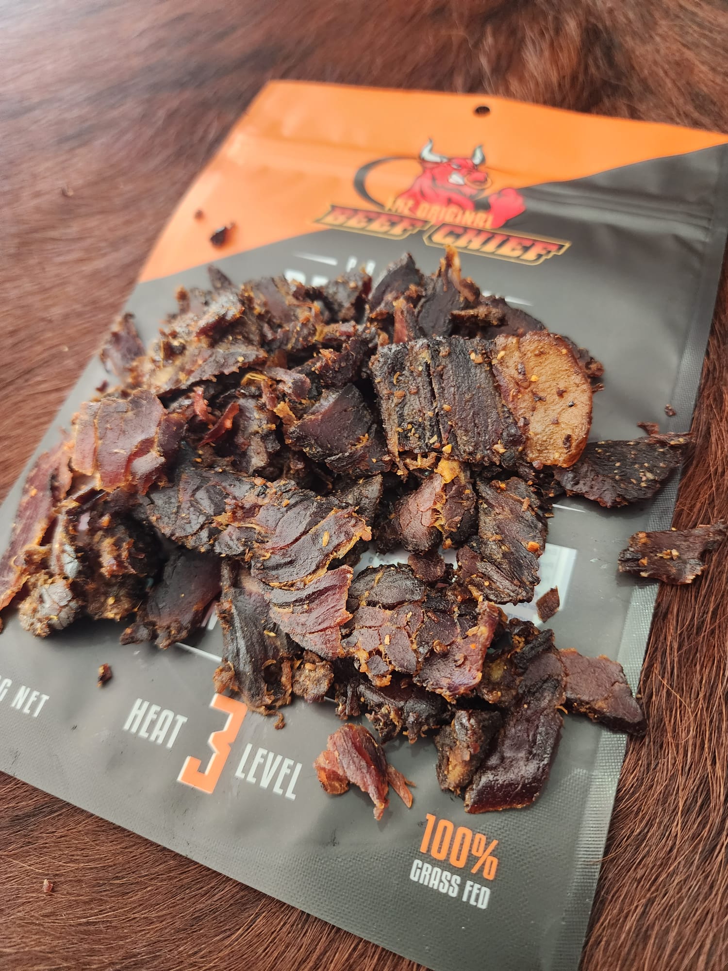250g Biltong - Ragin Cajun Fatty Biltong - Biltong