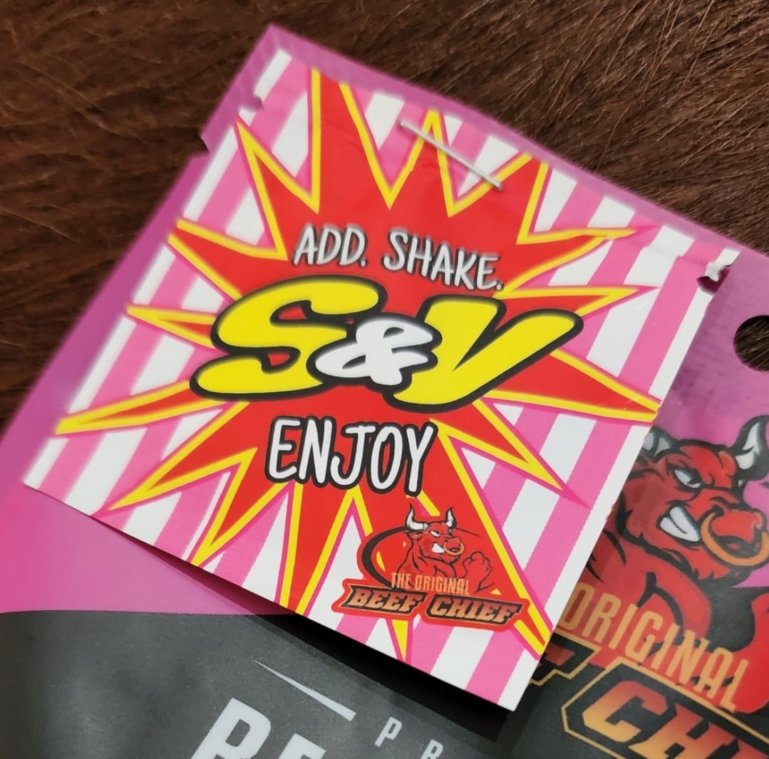 Salt and Vinegar Seasoning Sachet - seasoning