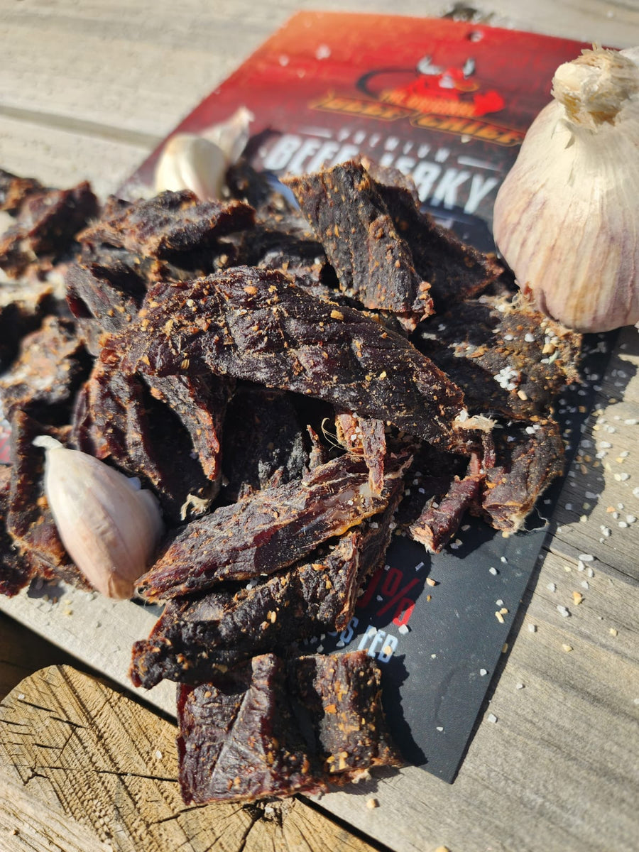 Garlic Beef Jerky Original Beef Chief