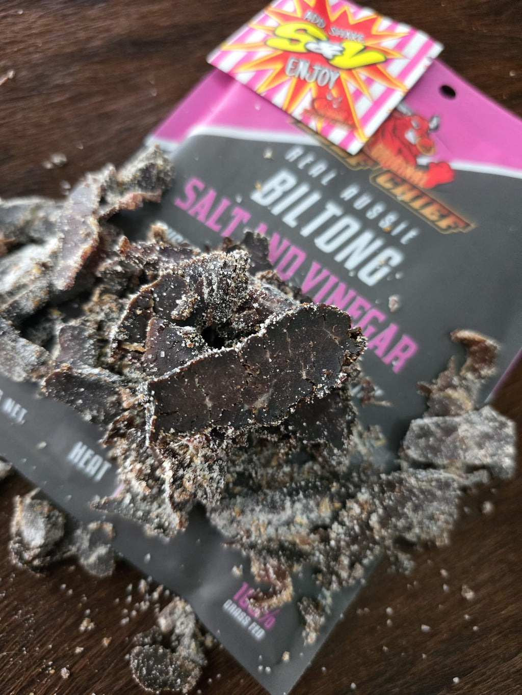 Salt and Vinegar Fatty Biltong