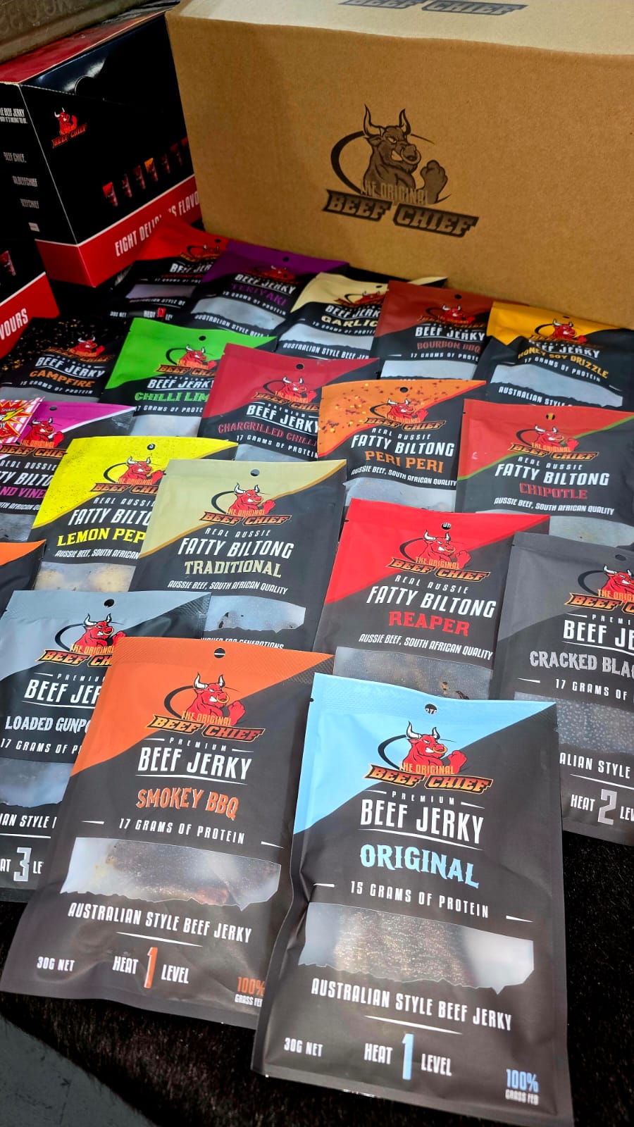 Gluten Free Beef Jerky, Biltong and Droewors